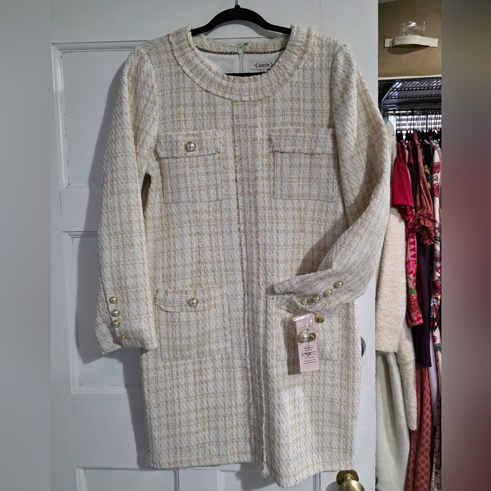 Nanette Lepore Classic Tweed Dress